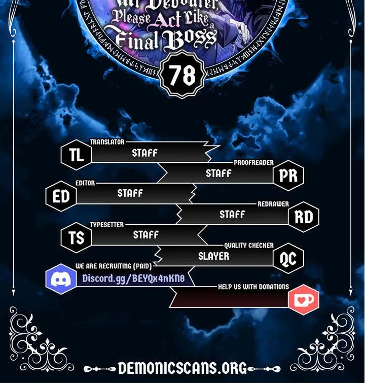 Mr Devourer, Please Act Like a Final Boss Chapter 78 page 9 - 