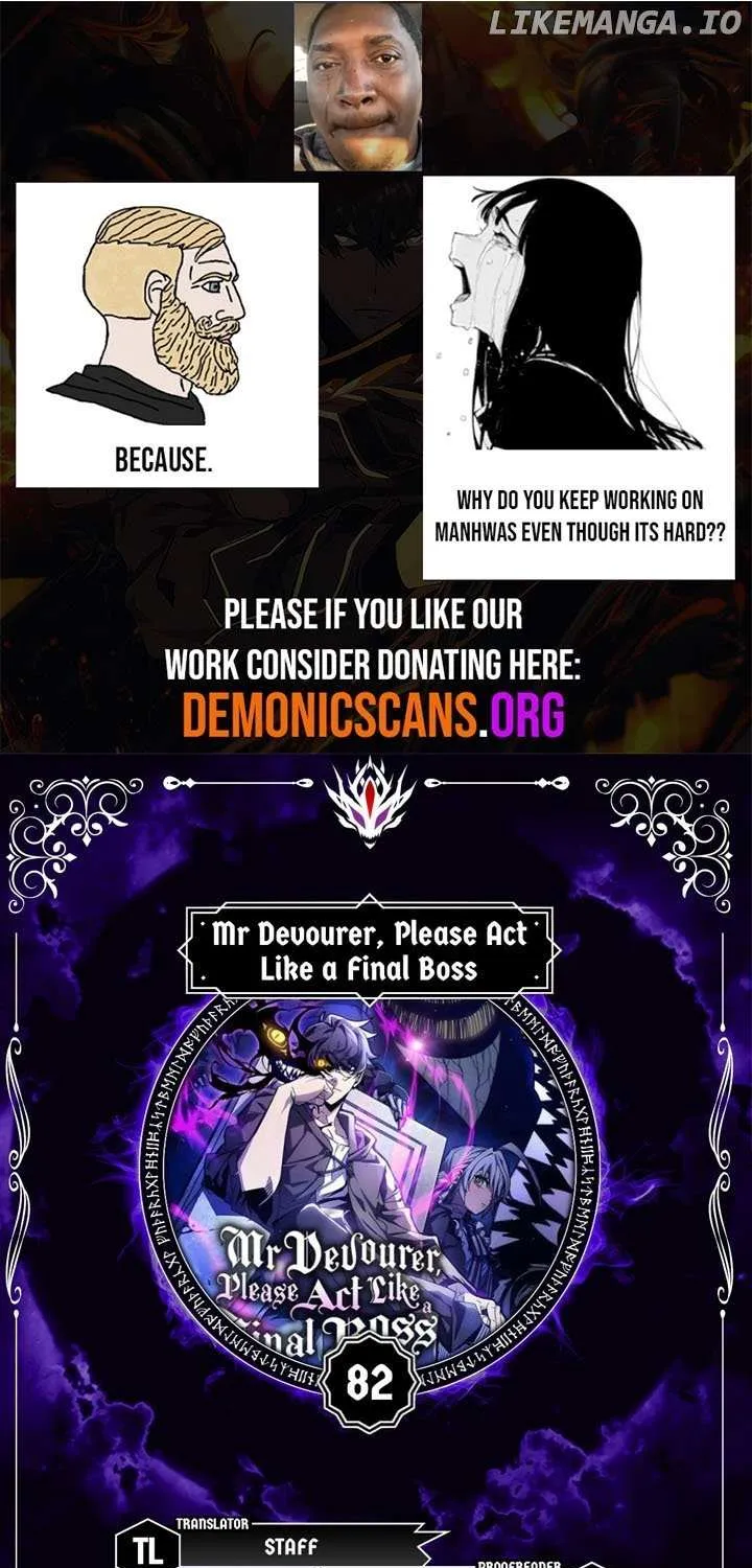 Mr Devourer, Please Act Like a Final Boss Chapter 82 page 2 - 