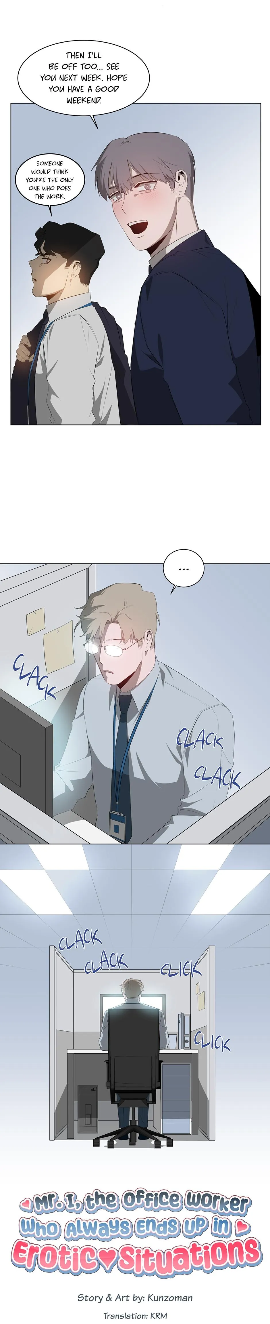 Mr. I, the Office Worker Who Always Ends Up in Erotic Situations Chapter 1 page 4 - 