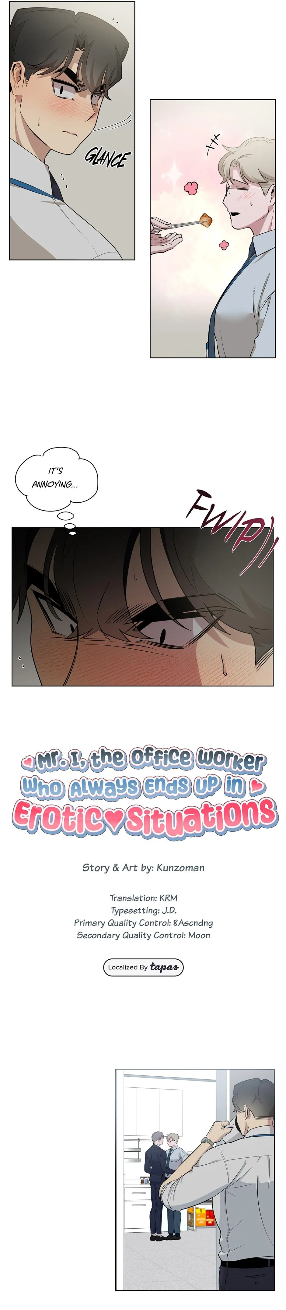 Mr. I, the Office Worker Who Always Ends Up in Erotic Situations Chapter 18 page 11 - 