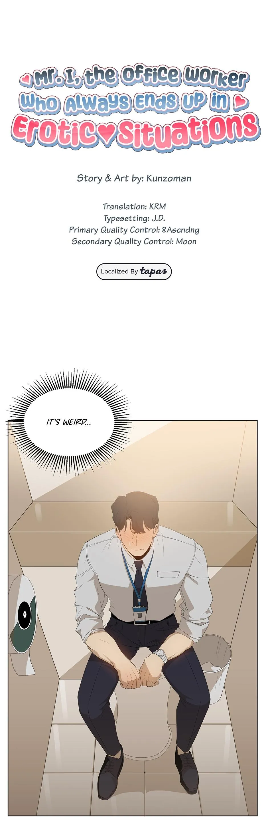 Mr. I, the Office Worker Who Always Ends Up in Erotic Situations Chapter 2 page 5 - 