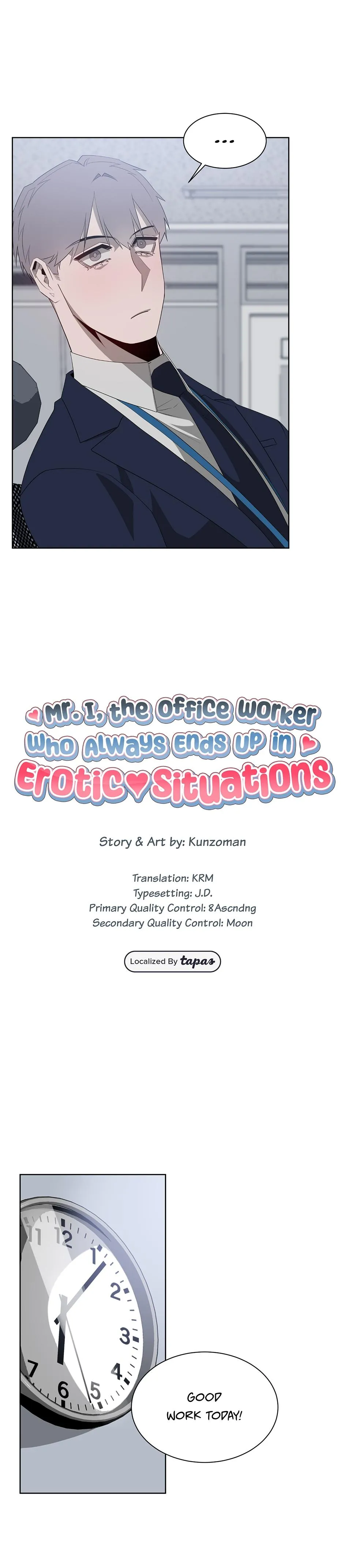 Mr. I, the Office Worker Who Always Ends Up in Erotic Situations Chapter 6 page 4 - 