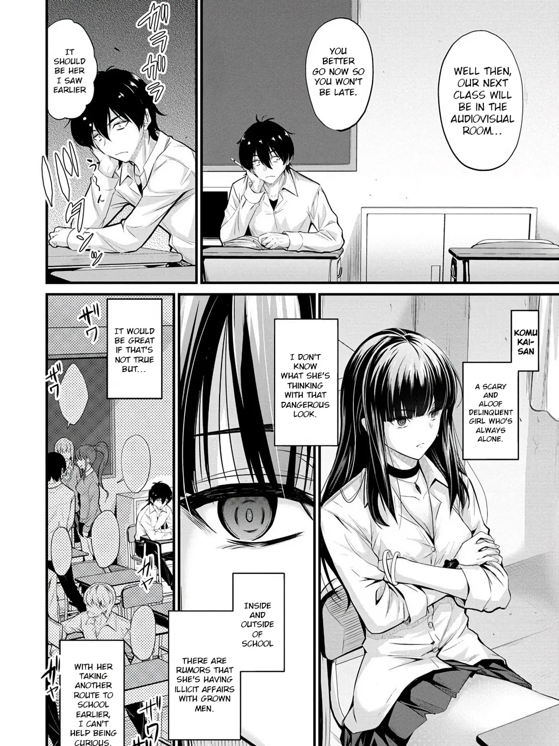Mr. Komukai, who is good at slacking off, won