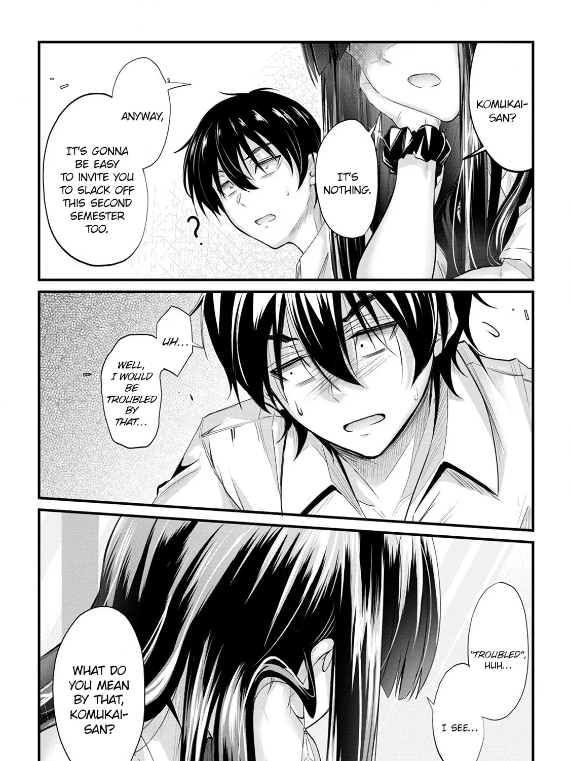 Mr. Komukai, who is good at slacking off, won