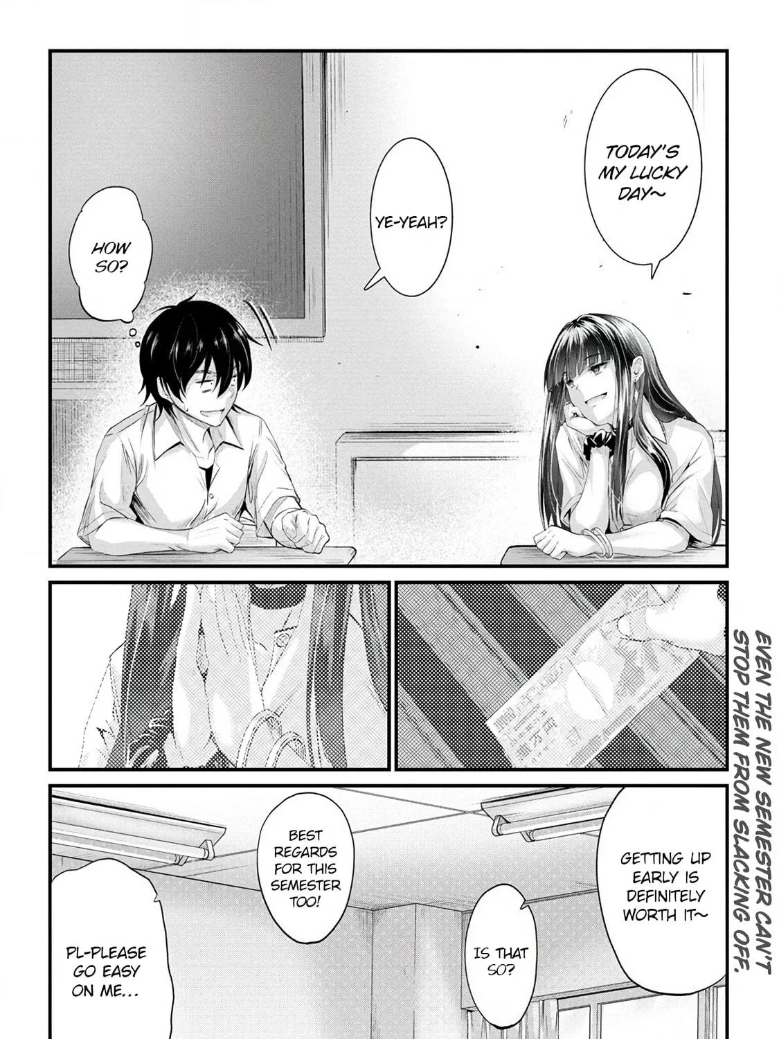 Mr. Komukai, who is good at slacking off, won