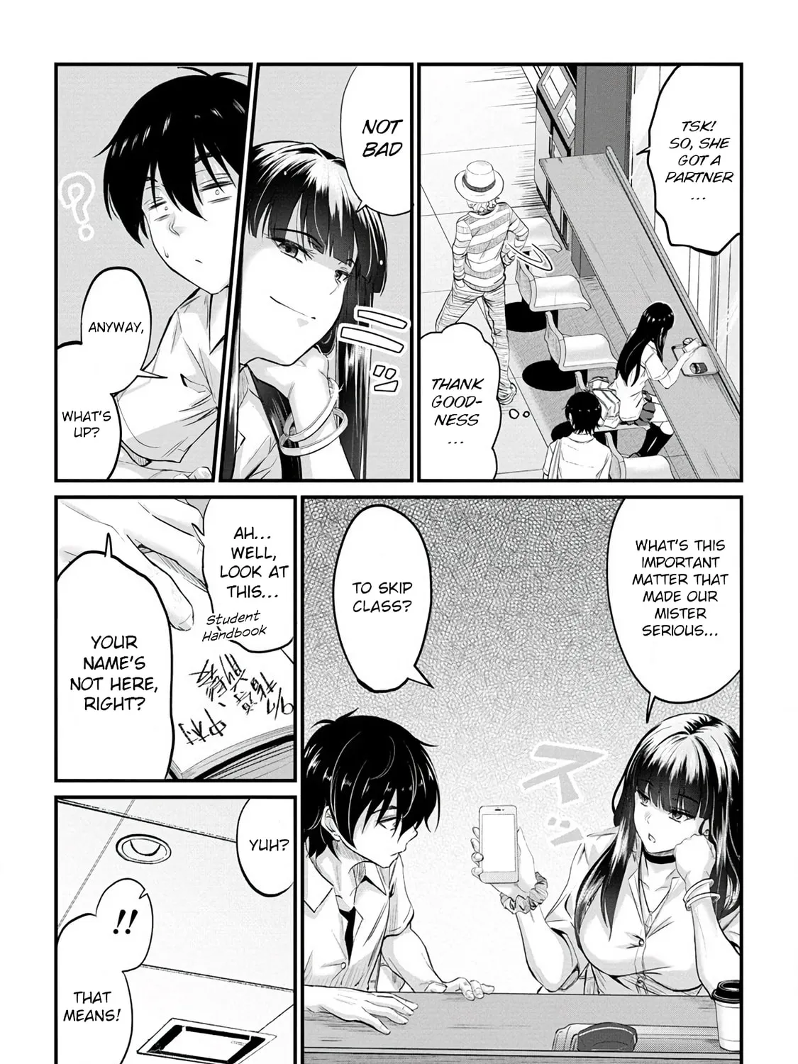 Mr. Komukai, who is good at slacking off, won