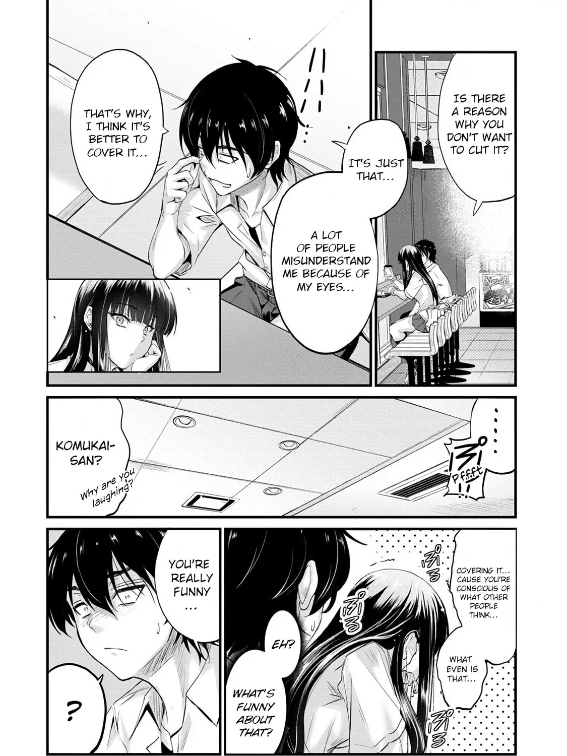 Mr. Komukai, who is good at slacking off, won