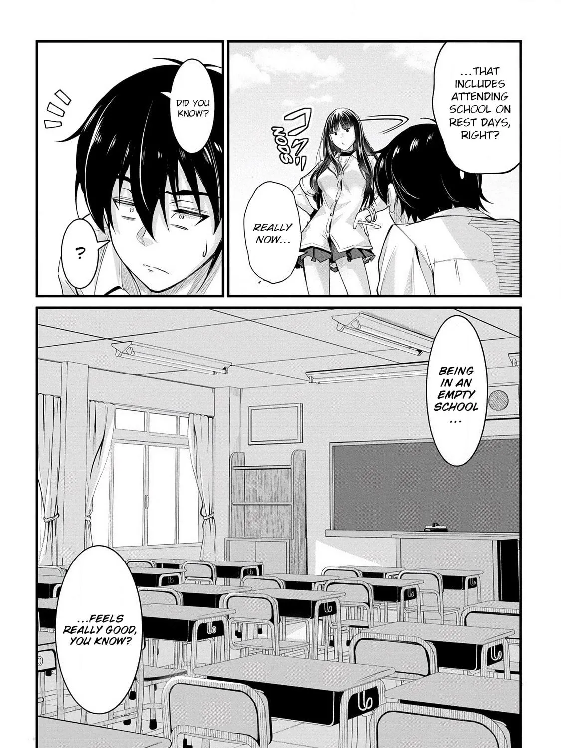 Mr. Komukai, who is good at slacking off, won