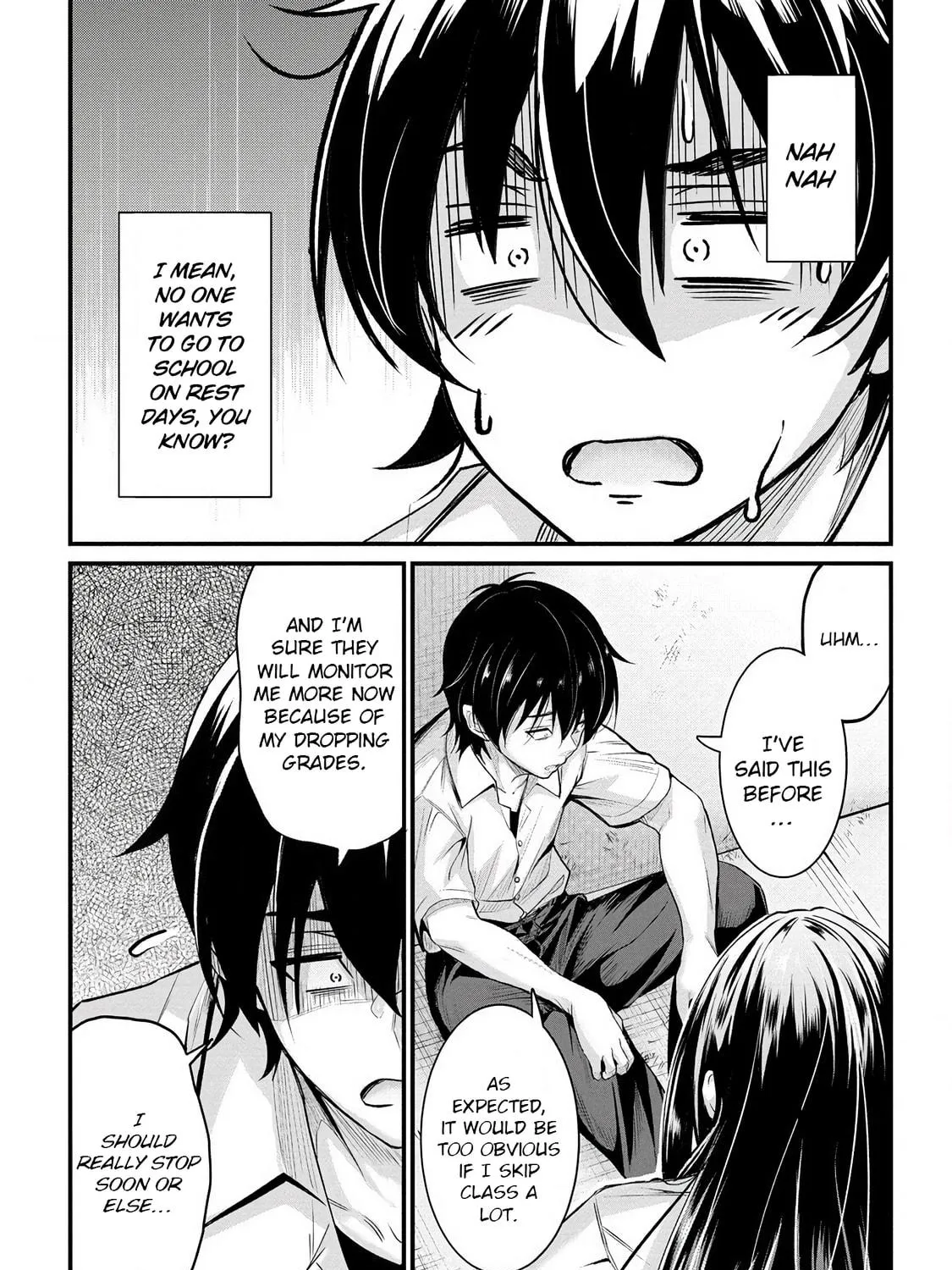 Mr. Komukai, who is good at slacking off, won