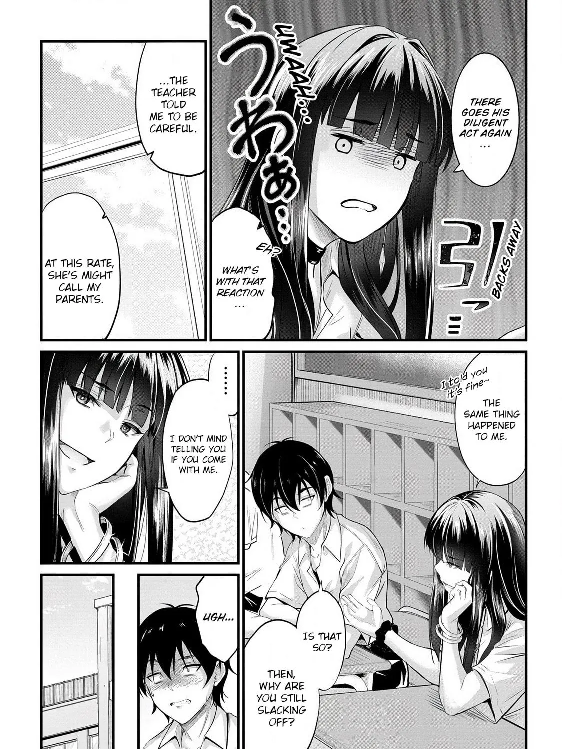 Mr. Komukai, who is good at slacking off, won