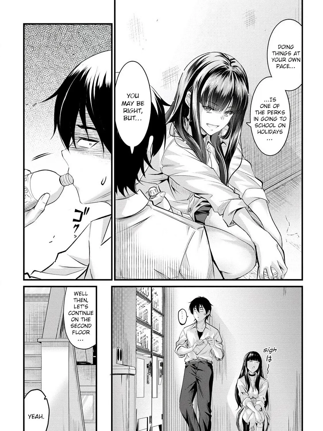 Mr. Komukai, who is good at slacking off, won