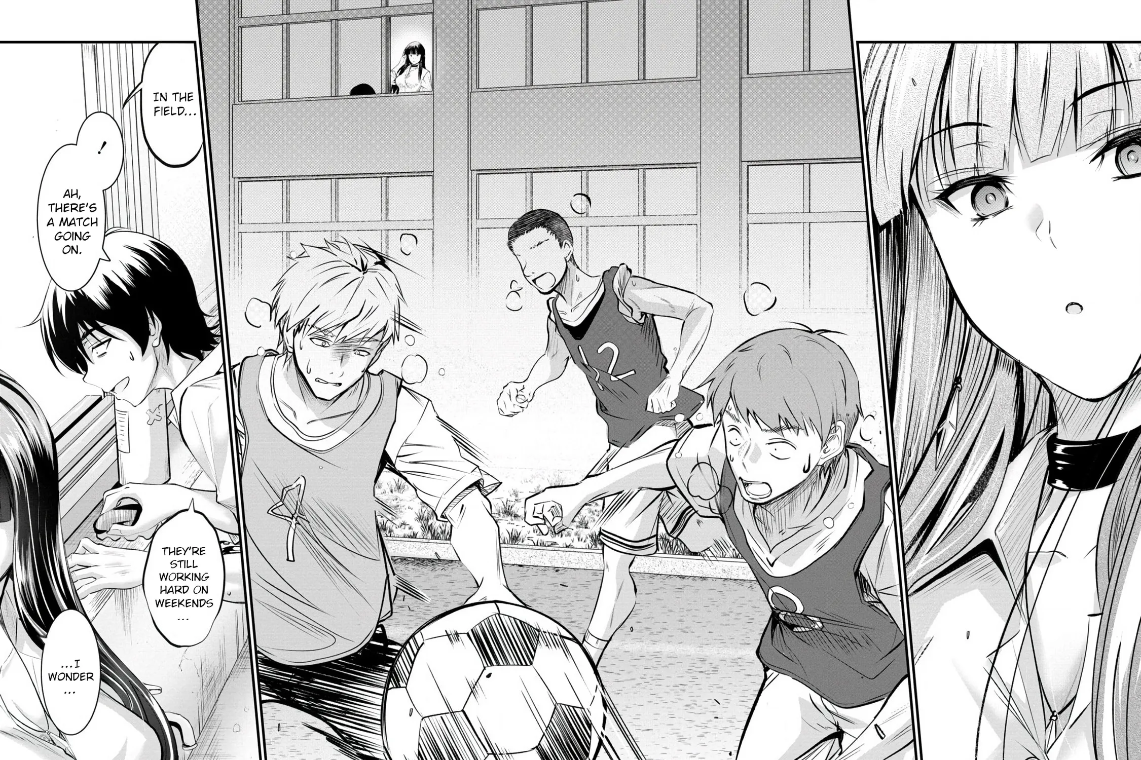 Mr. Komukai, who is good at slacking off, won