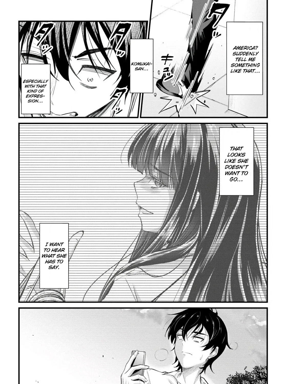 Mr. Komukai, who is good at slacking off, won