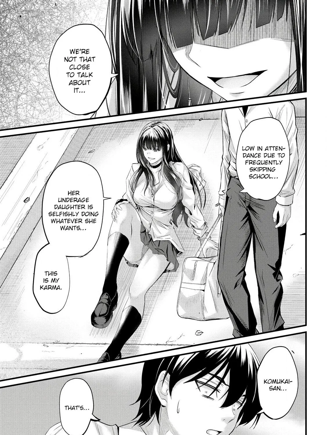 Mr. Komukai, who is good at slacking off, won