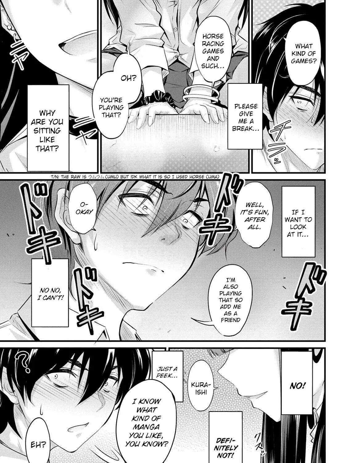 Mr. Komukai, who is good at slacking off, won