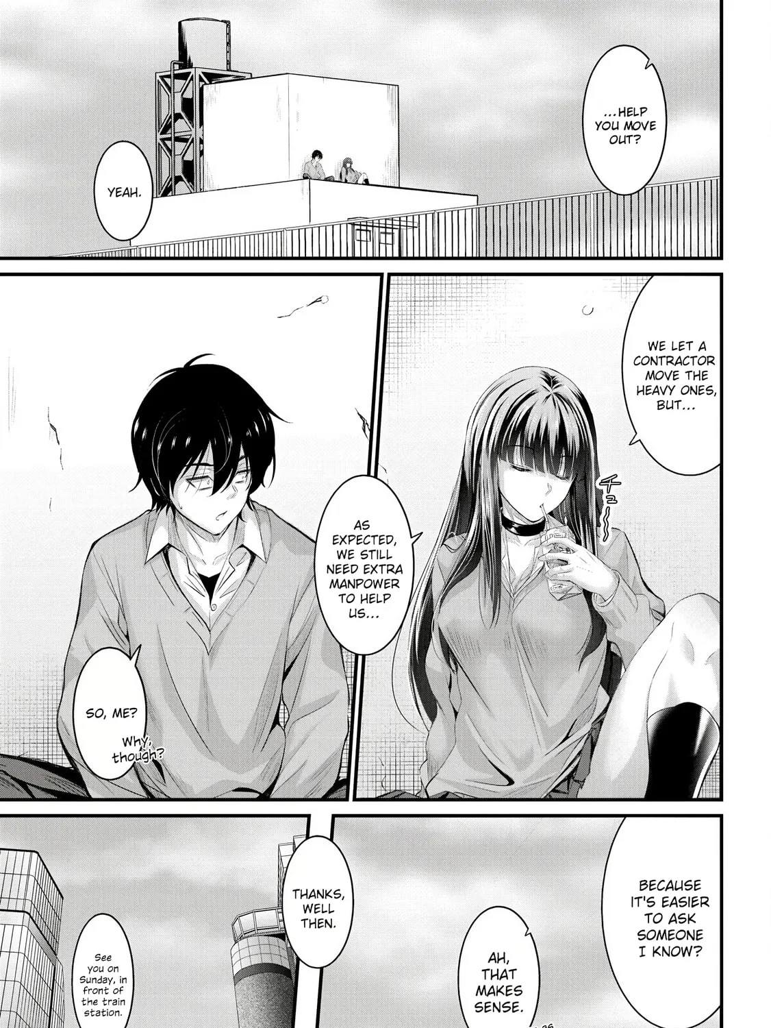 Mr. Komukai, who is good at slacking off, won
