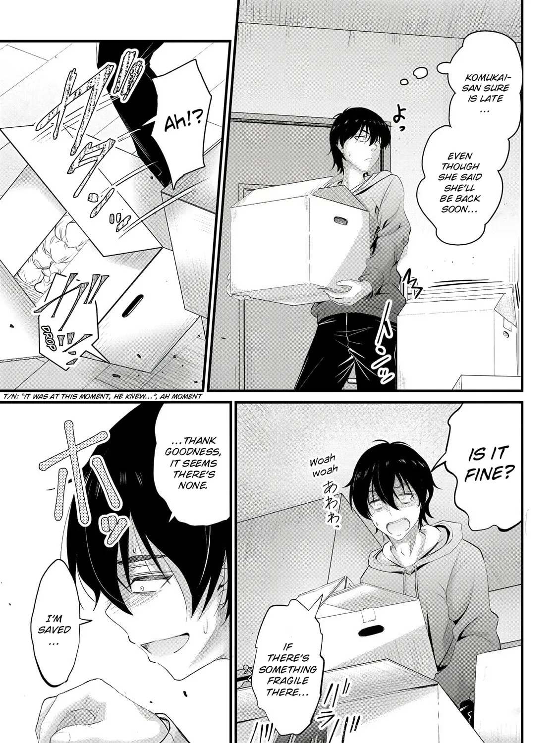 Mr. Komukai, who is good at slacking off, won