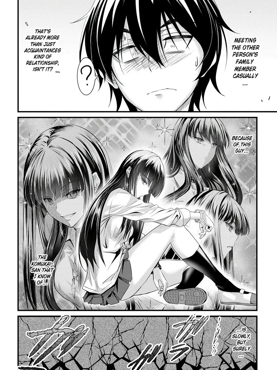 Mr. Komukai, who is good at slacking off, won