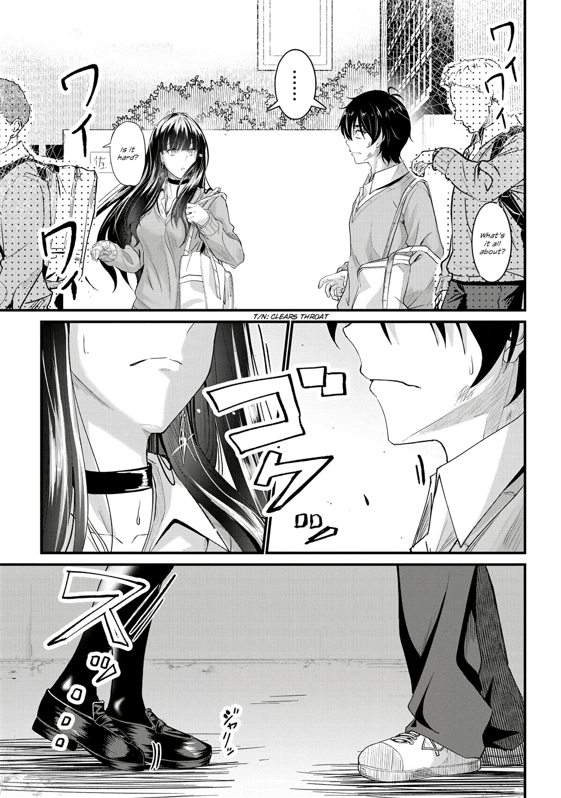 Mr. Komukai, who is good at slacking off, won