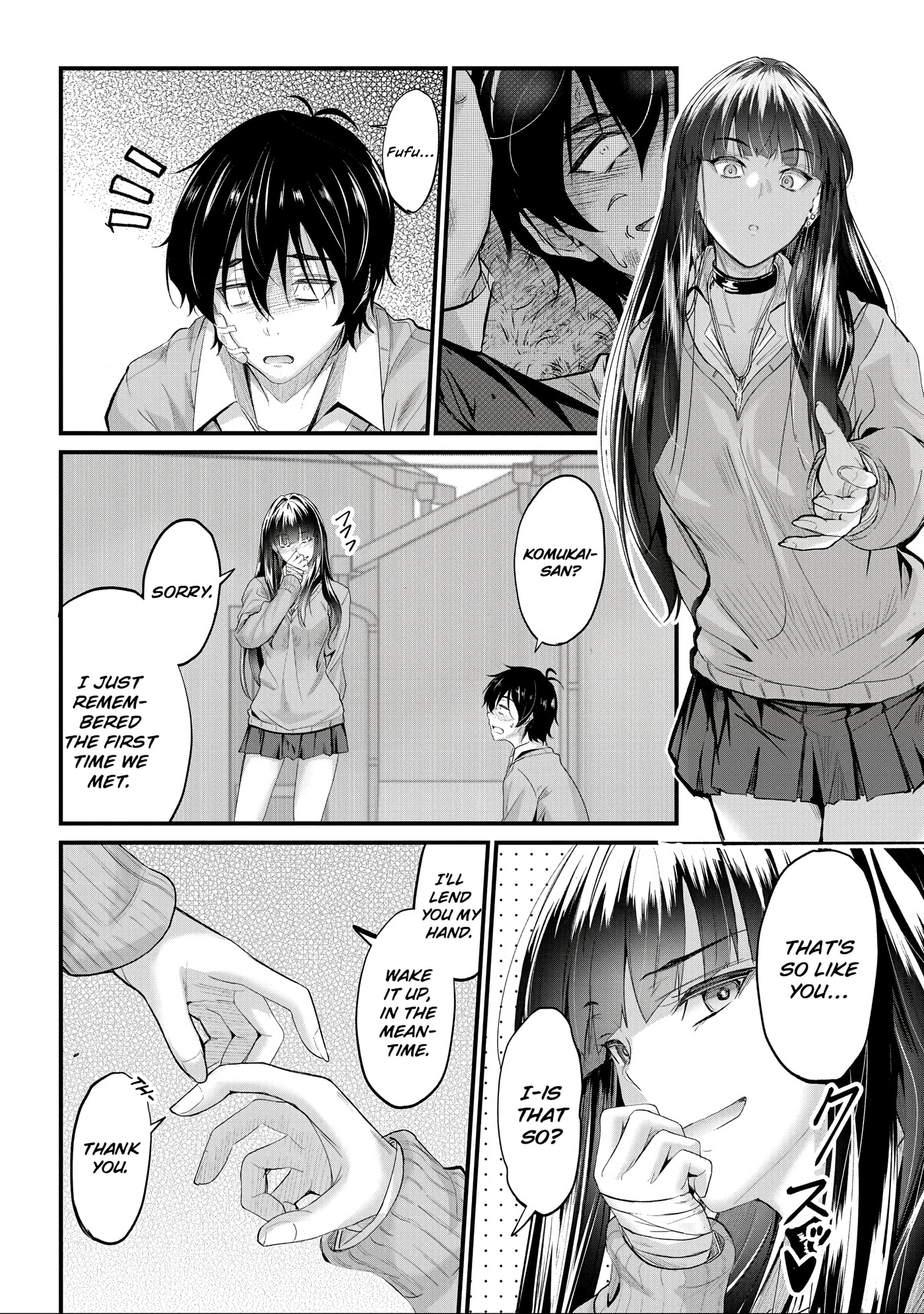 Mr. Komukai, who is good at slacking off, won