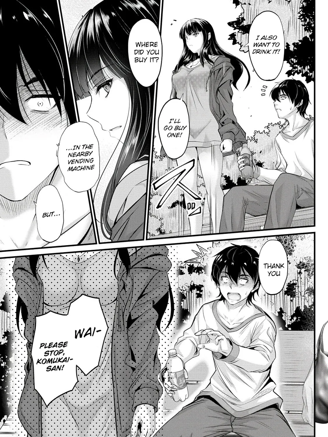 Mr. Komukai, who is good at slacking off, won
