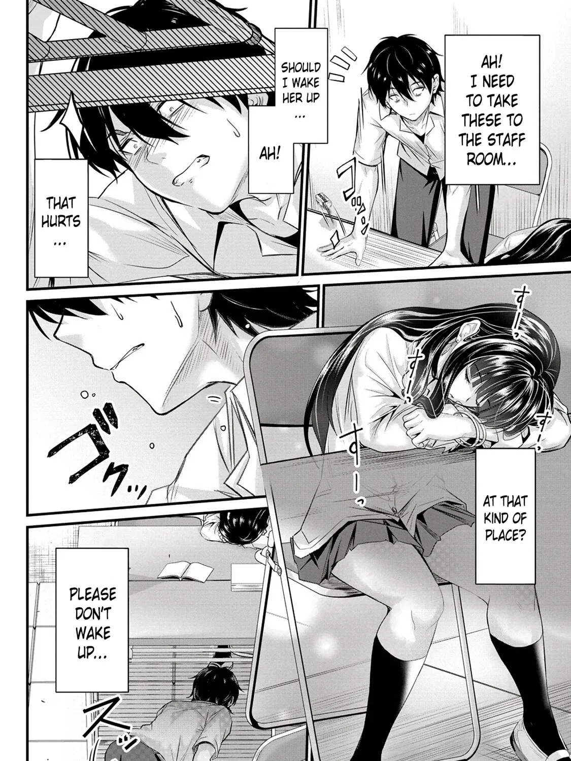 Mr. Komukai, who is good at slacking off, won
