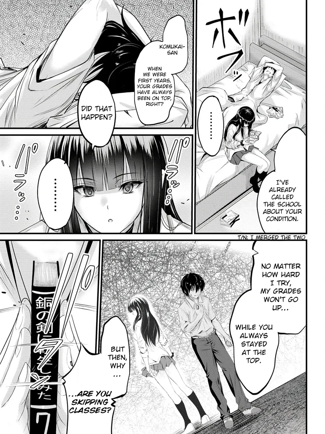 Mr. Komukai, who is good at slacking off, won