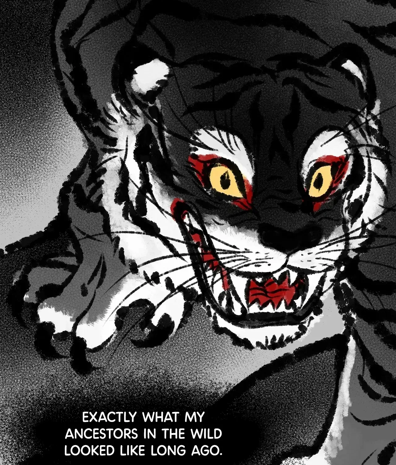 Mr. Tiger, Thank you for the meal Chapter 1 page 12 - 