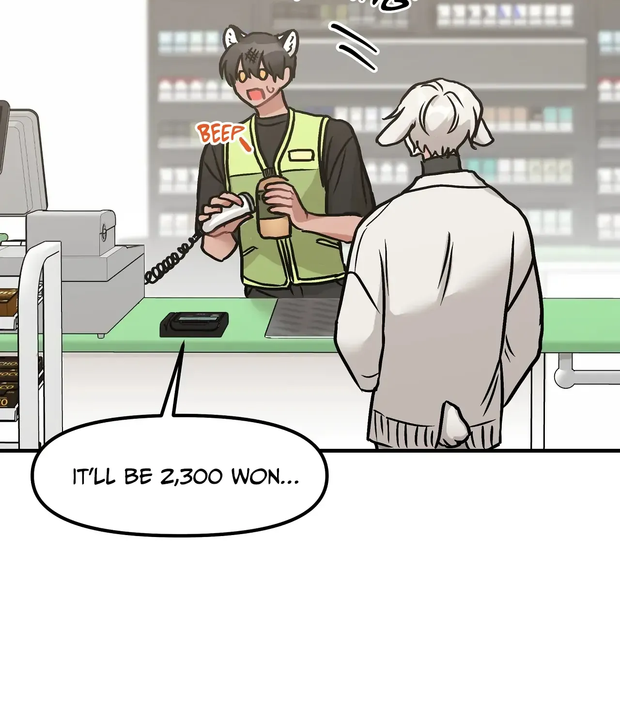 Mr. Tiger, Thank you for the meal Chapter 1 page 68 - 