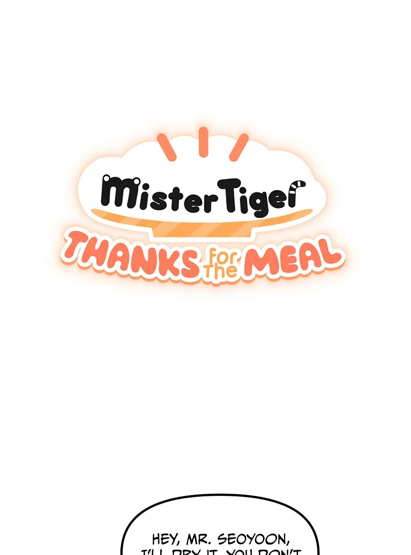 Mr. Tiger, Thank you for the meal Chapter 13 page 54 - 