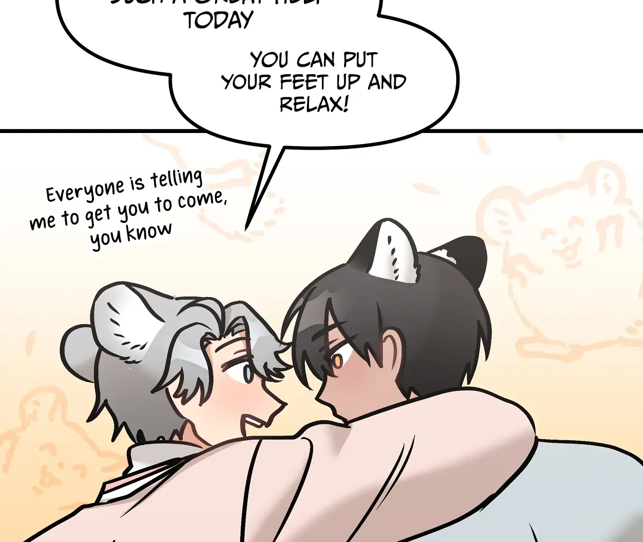 Mr. Tiger, Thank you for the meal Chapter 16 page 107 - 