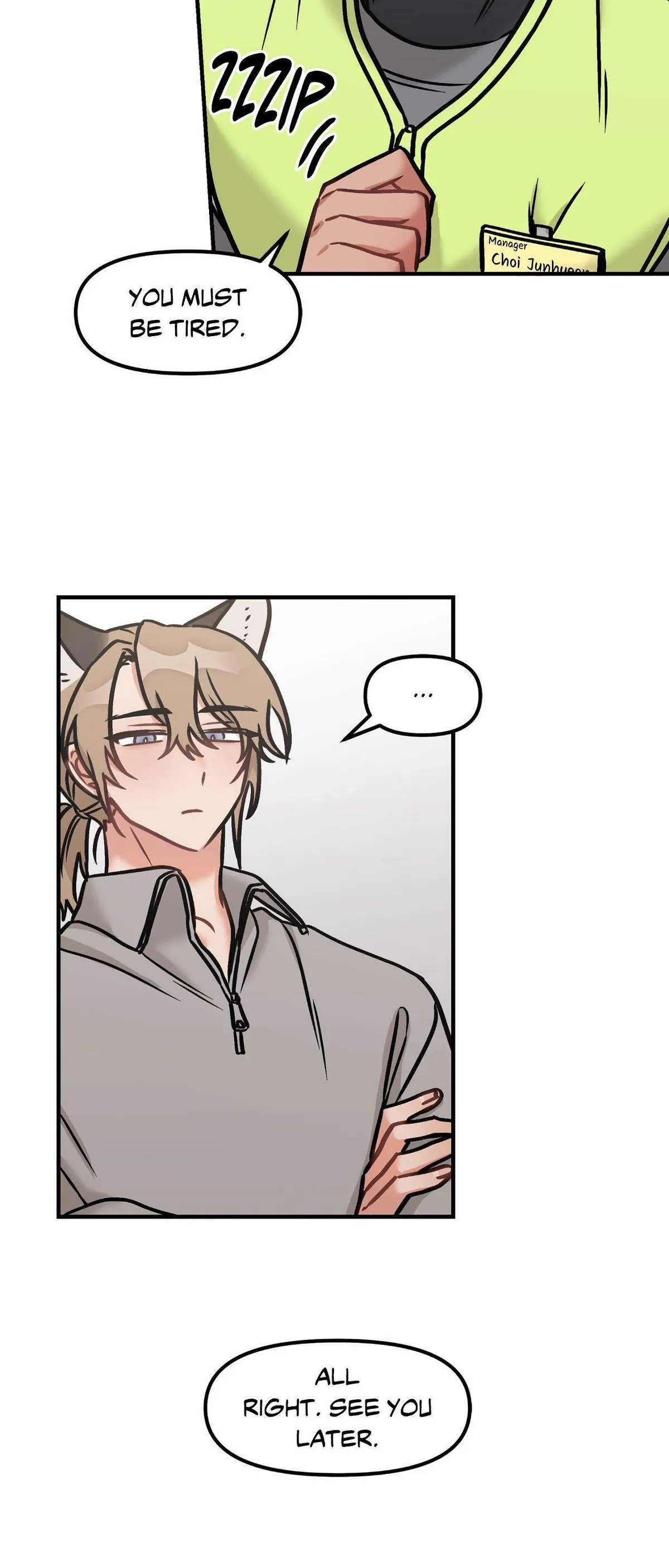 Mr. Tiger, Thank you for the meal Chapter 21 page 19 - 