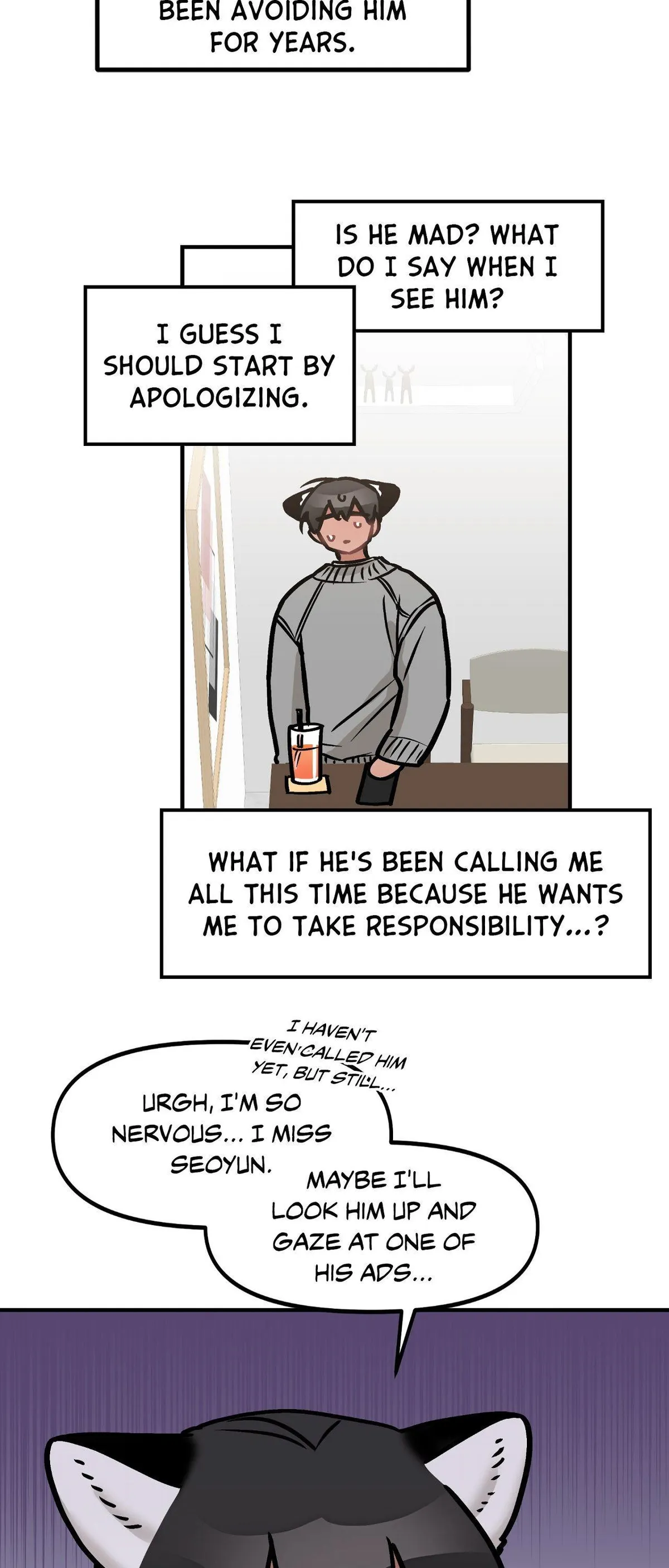 Mr. Tiger, Thank you for the meal Chapter 21 page 42 - 