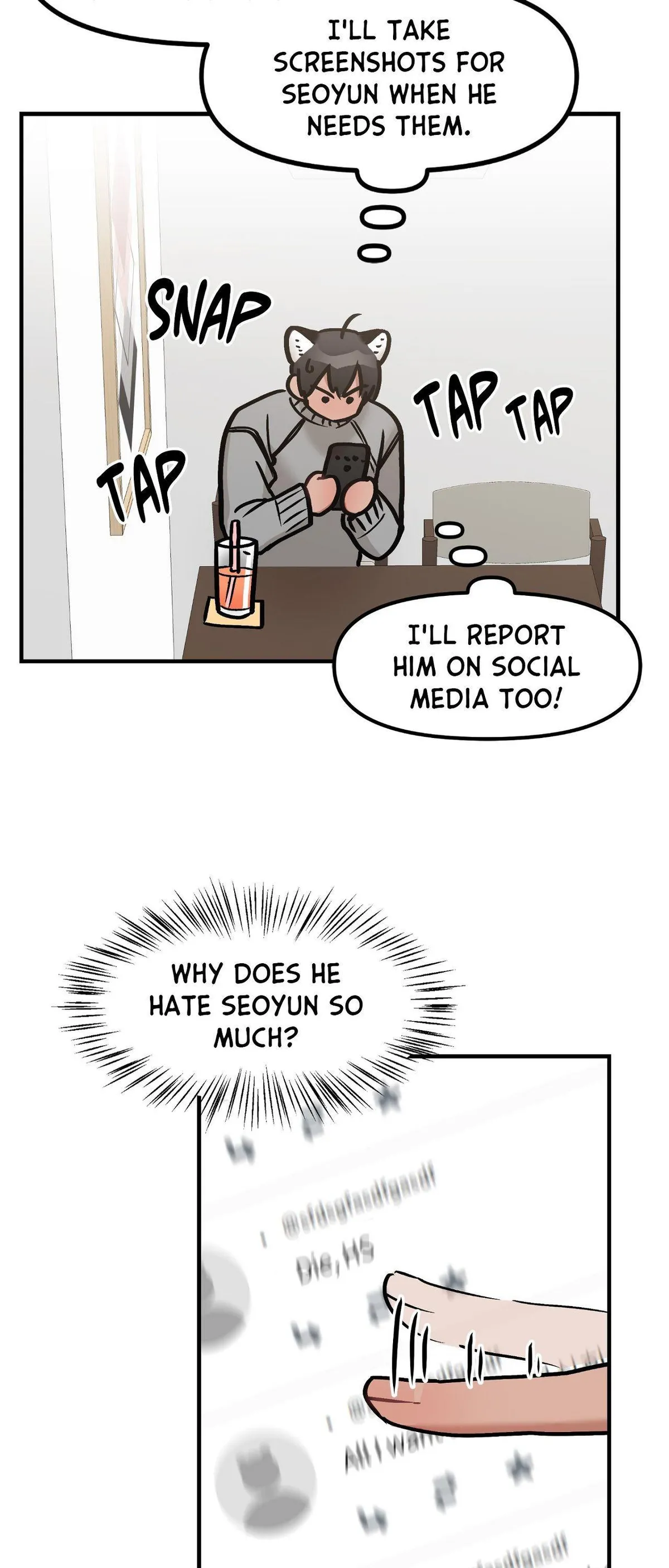 Mr. Tiger, Thank you for the meal Chapter 21 page 45 - 