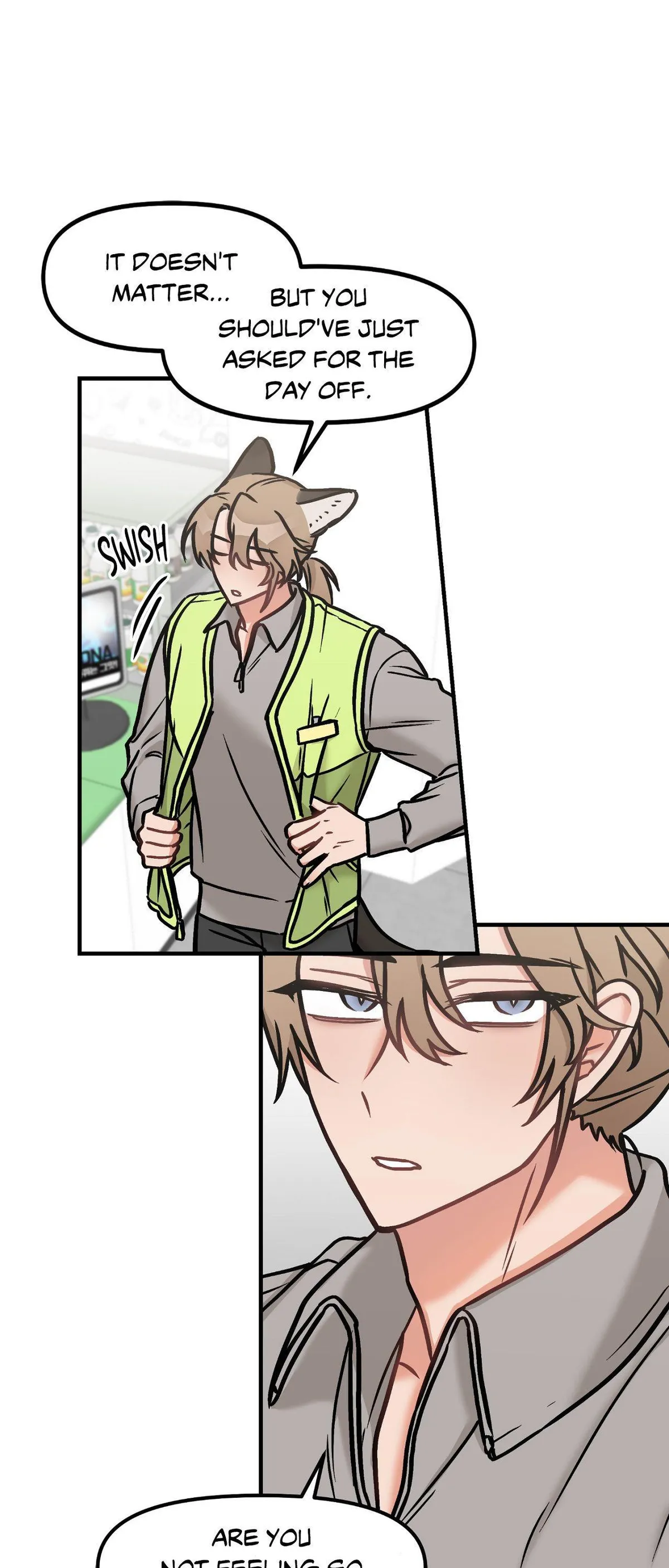 Mr. Tiger, Thank you for the meal Chapter 21 page 8 - 