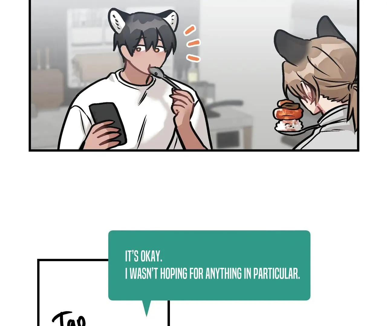 Mr. Tiger, Thank you for the meal Chapter 3 page 50 - 