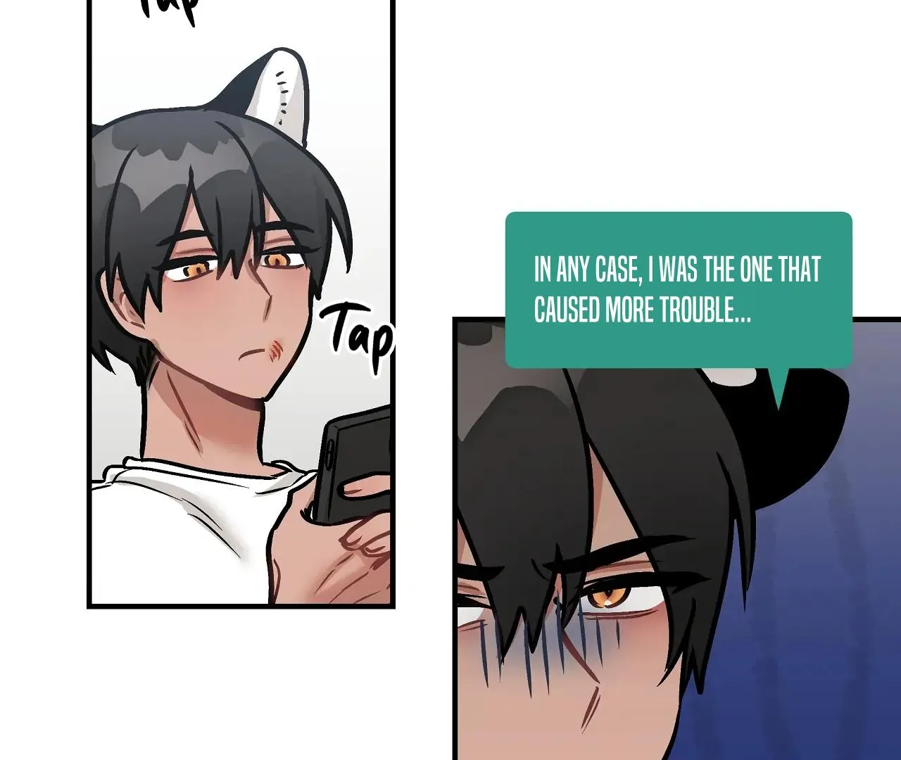 Mr. Tiger, Thank you for the meal Chapter 3 page 51 - 