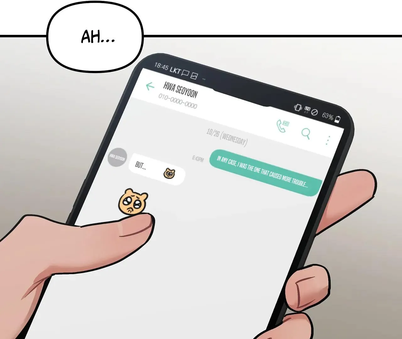 Mr. Tiger, Thank you for the meal Chapter 3 page 57 - 