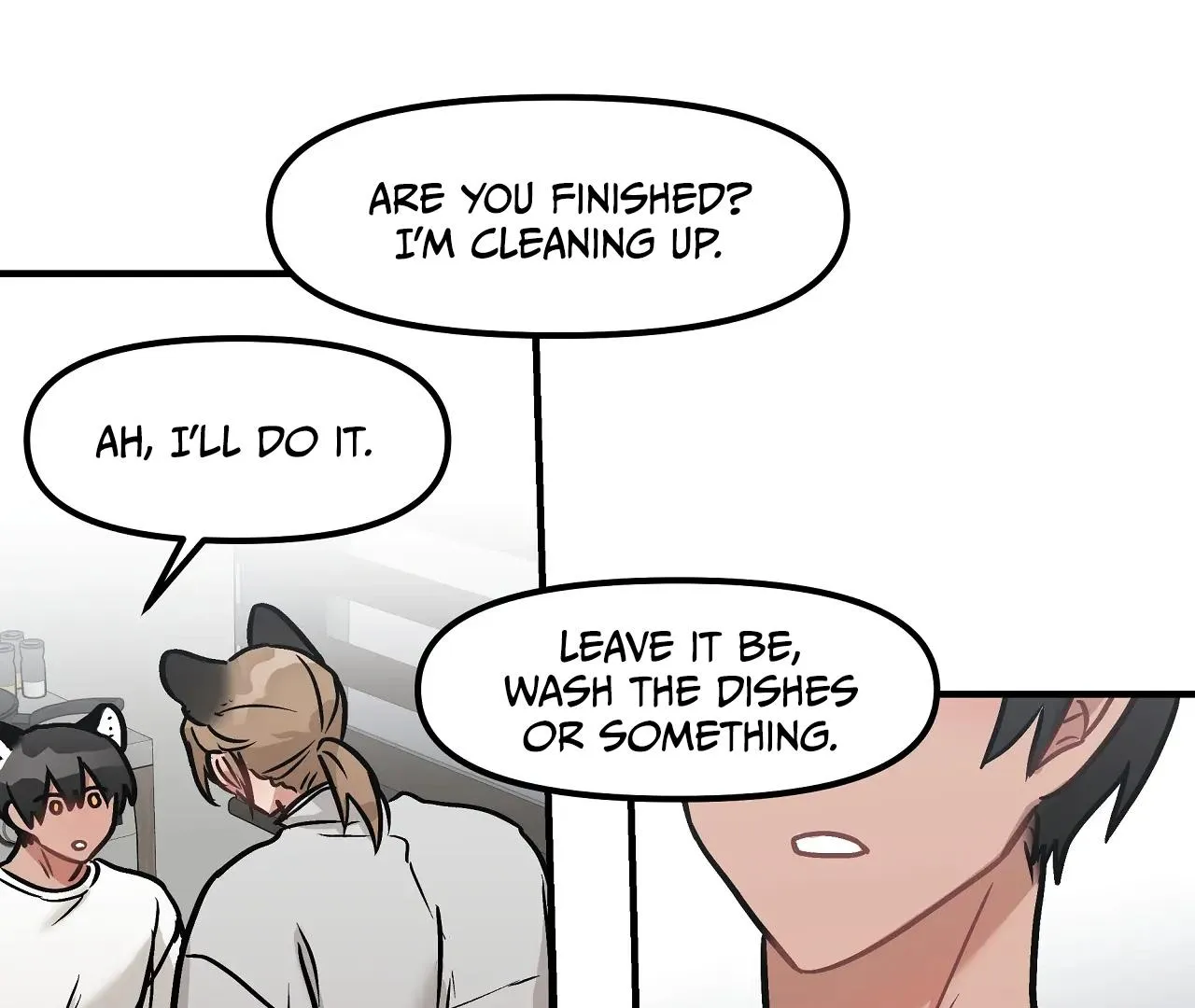 Mr. Tiger, Thank you for the meal Chapter 3 page 62 - 