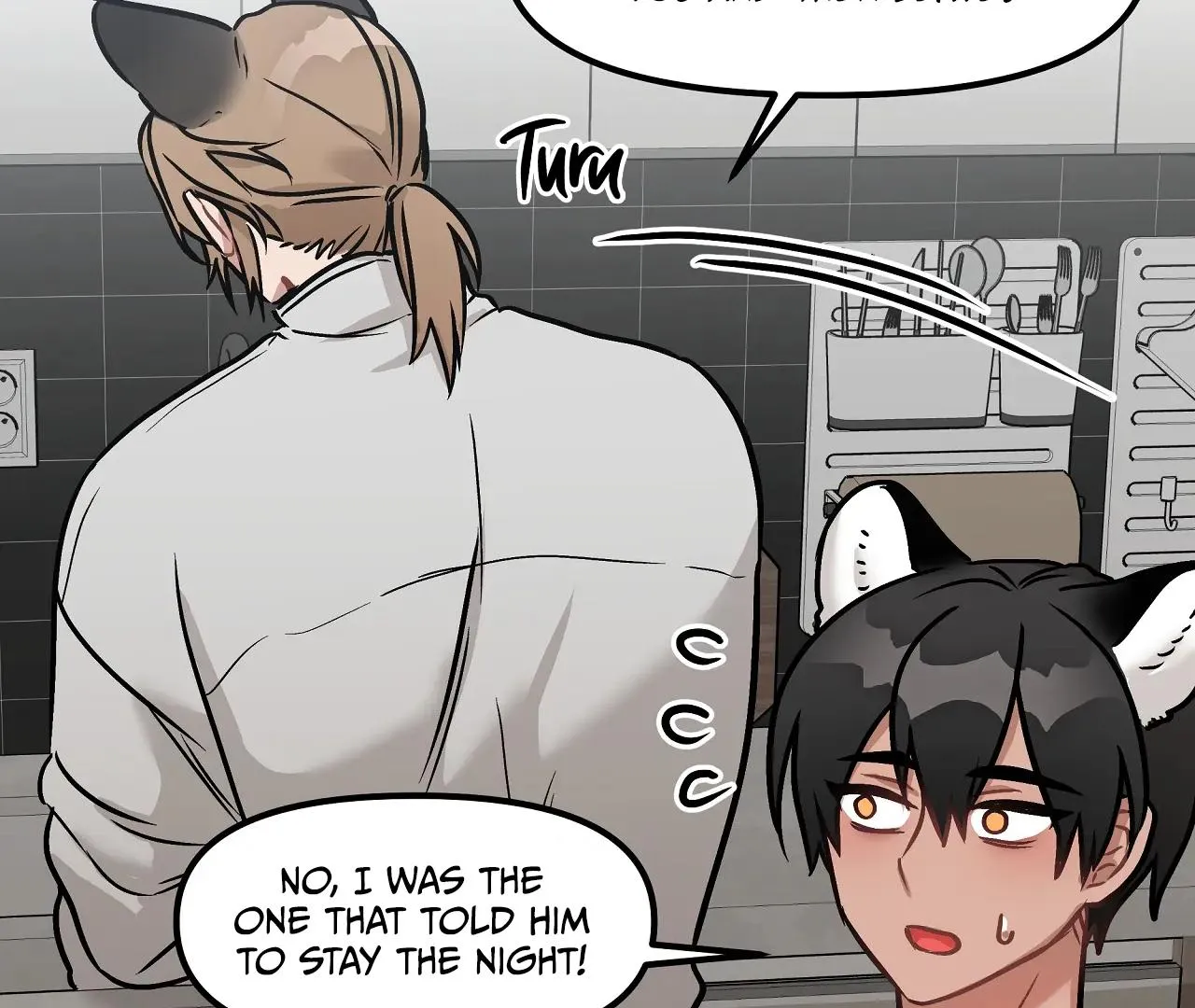 Mr. Tiger, Thank you for the meal Chapter 3 page 72 - 