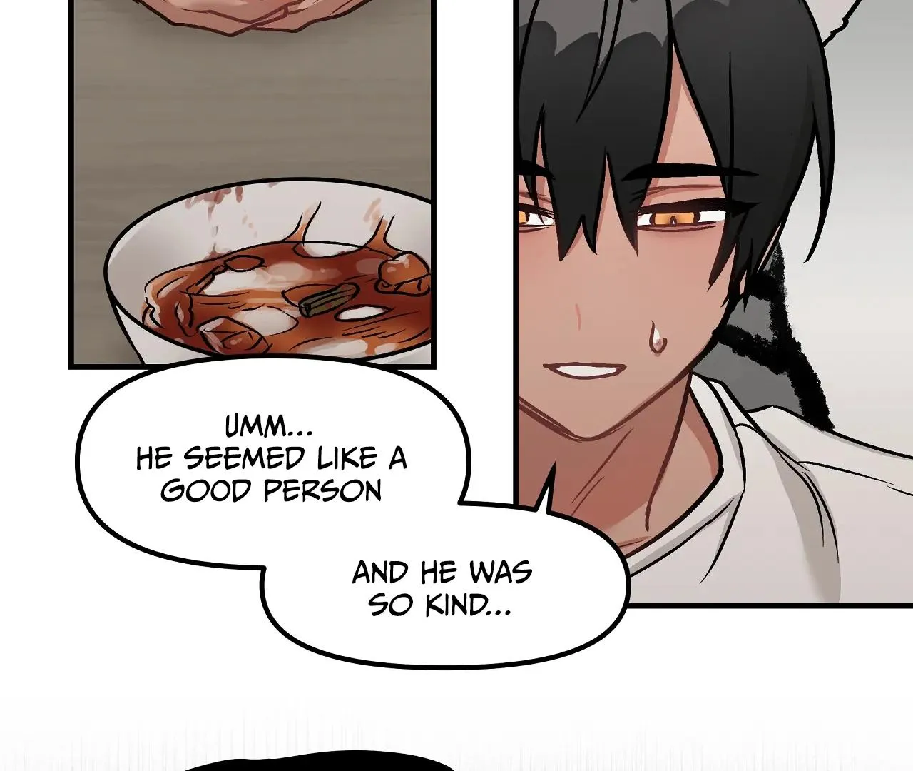 Mr. Tiger, Thank you for the meal Chapter 3 page 74 - 