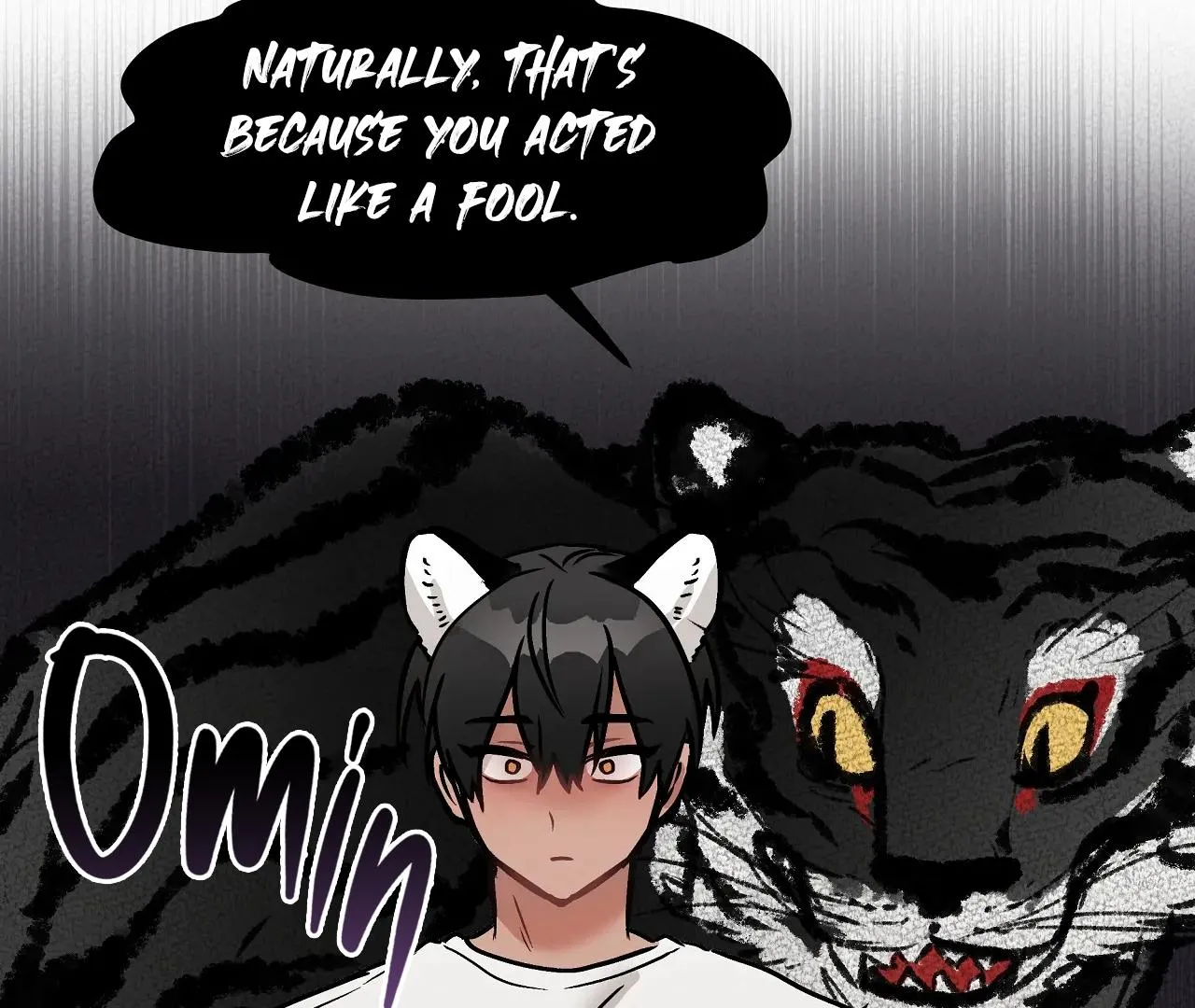 Mr. Tiger, Thank you for the meal Chapter 3 page 75 - 