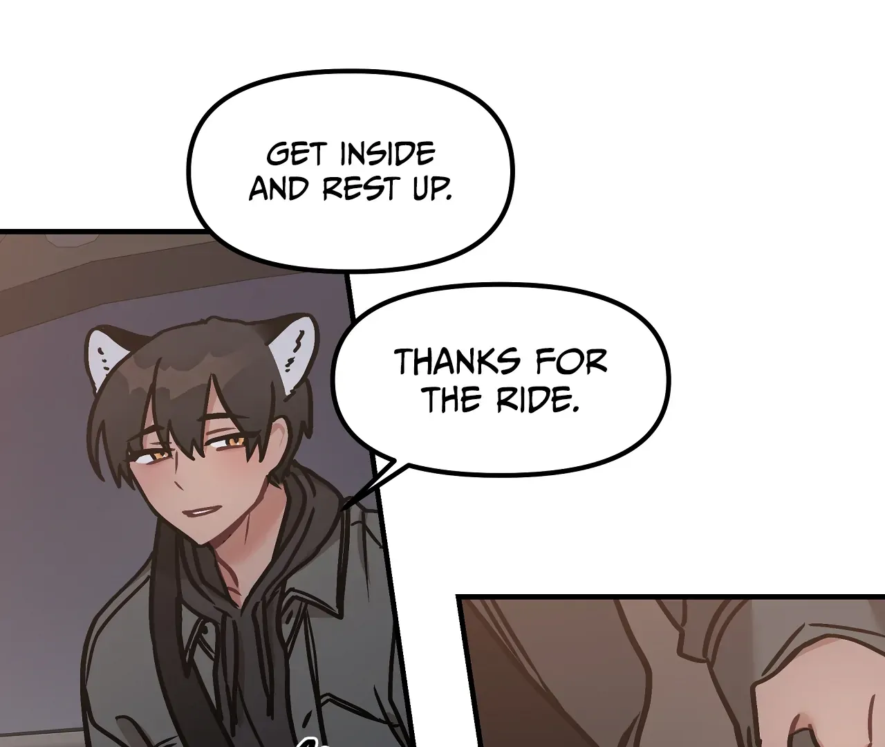 Mr. Tiger, Thank you for the meal Chapter 7 page 106 - 