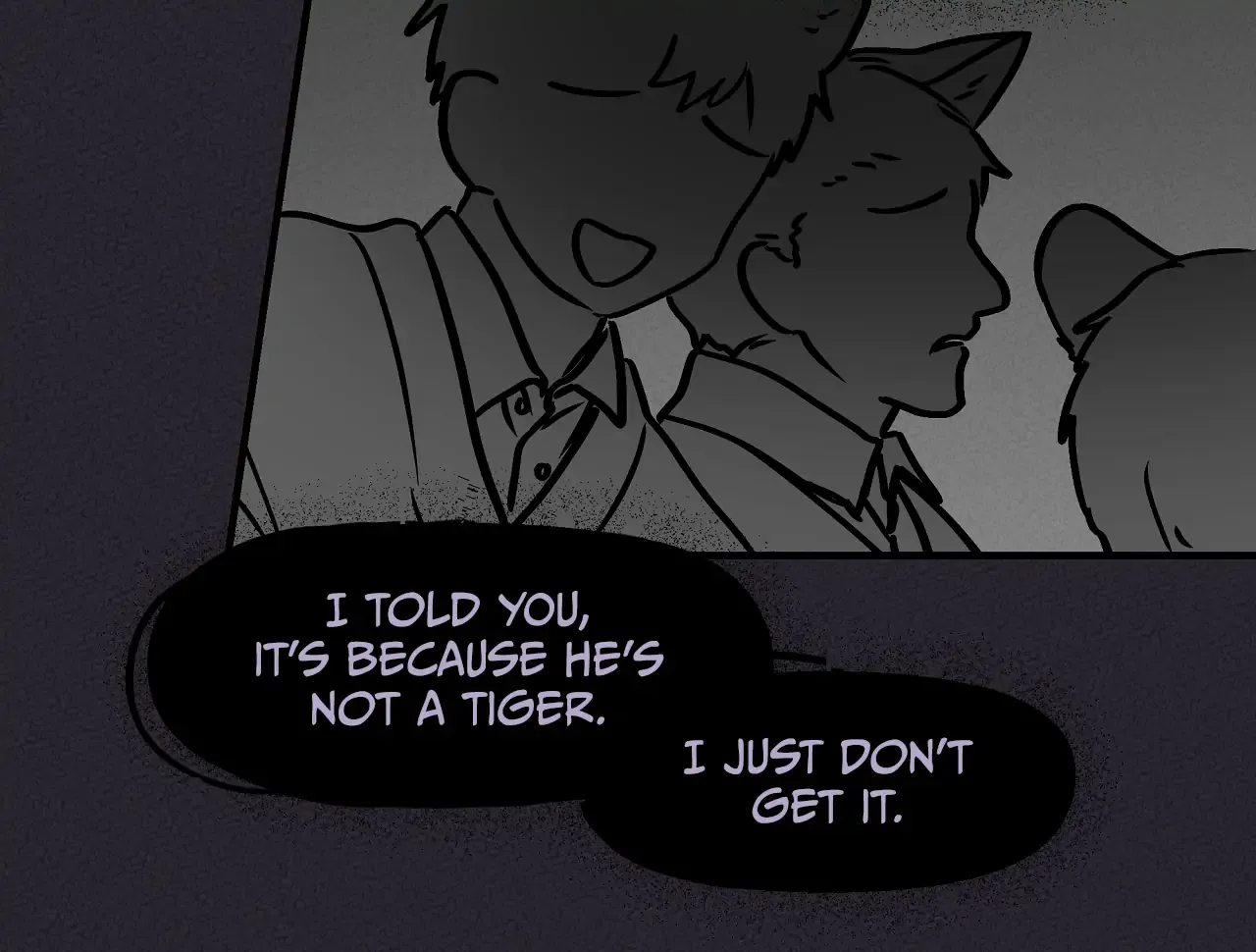 Mr. Tiger, Thank you for the meal Chapter 7 page 100 - 