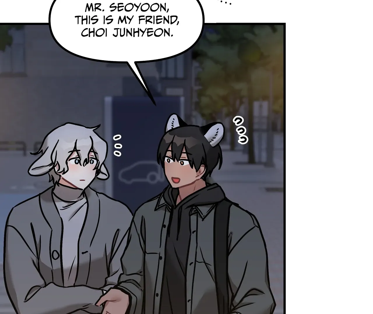 Mr. Tiger, Thank you for the meal Chapter 8 page 13 - 