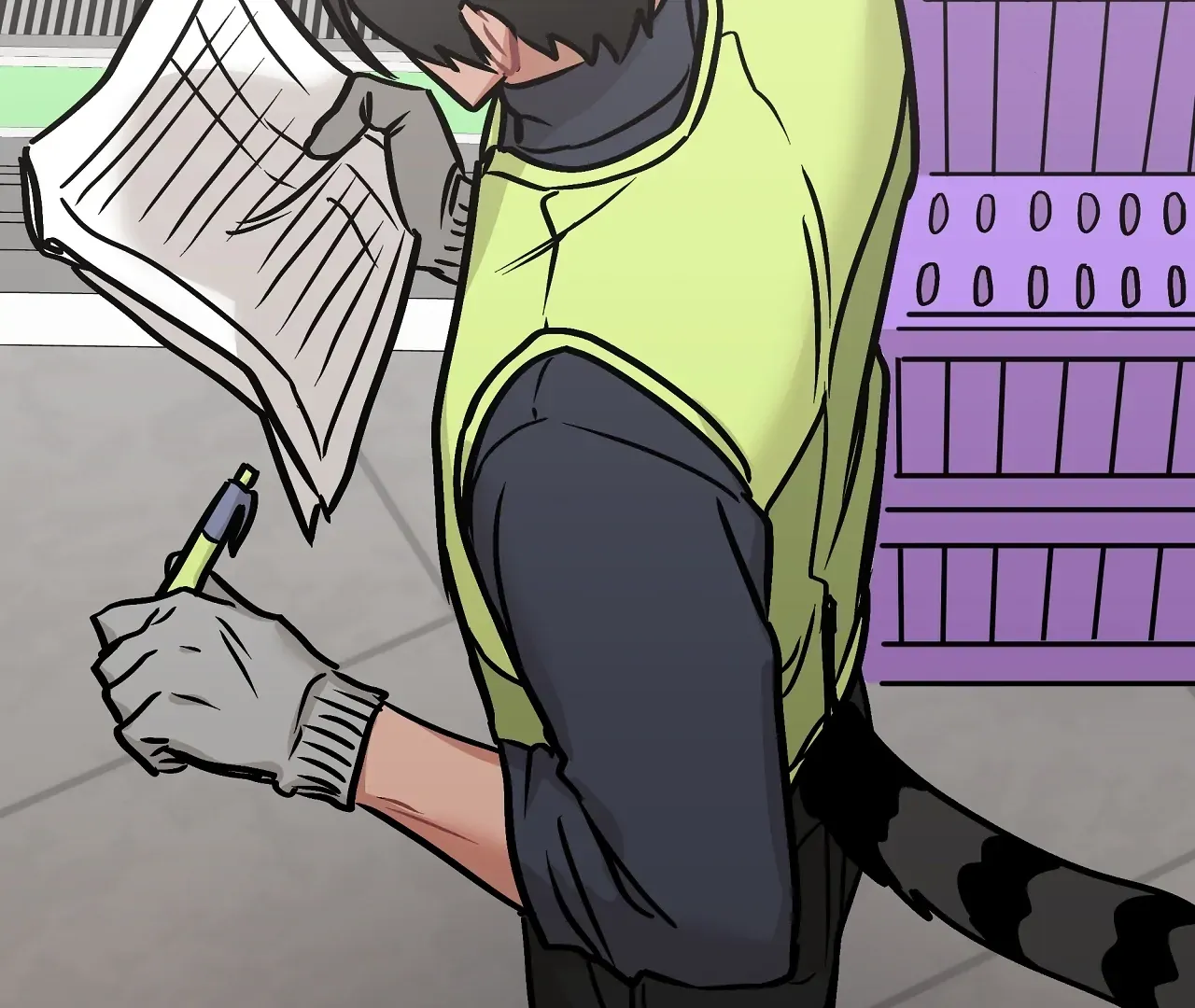 Mr. Tiger, Thank you for the meal Chapter 9 page 82 - 