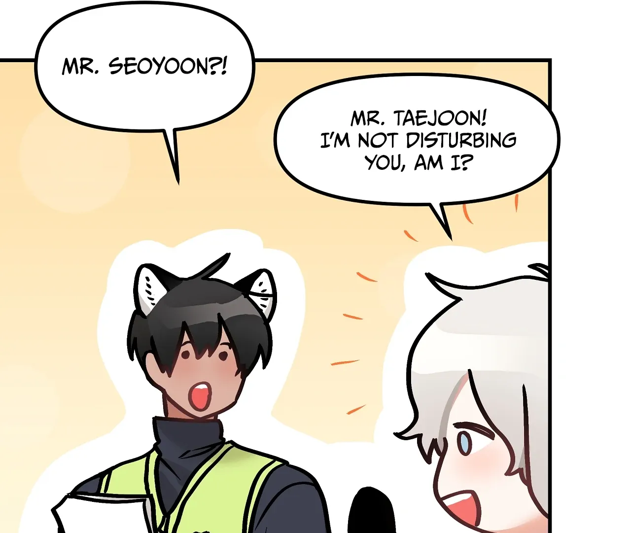 Mr. Tiger, Thank you for the meal Chapter 9 page 90 - 