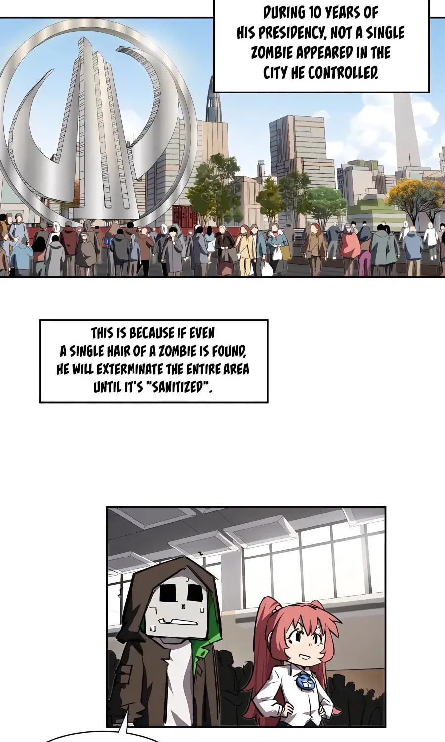 Mr. Zombie Chapter 12 page 33 - 