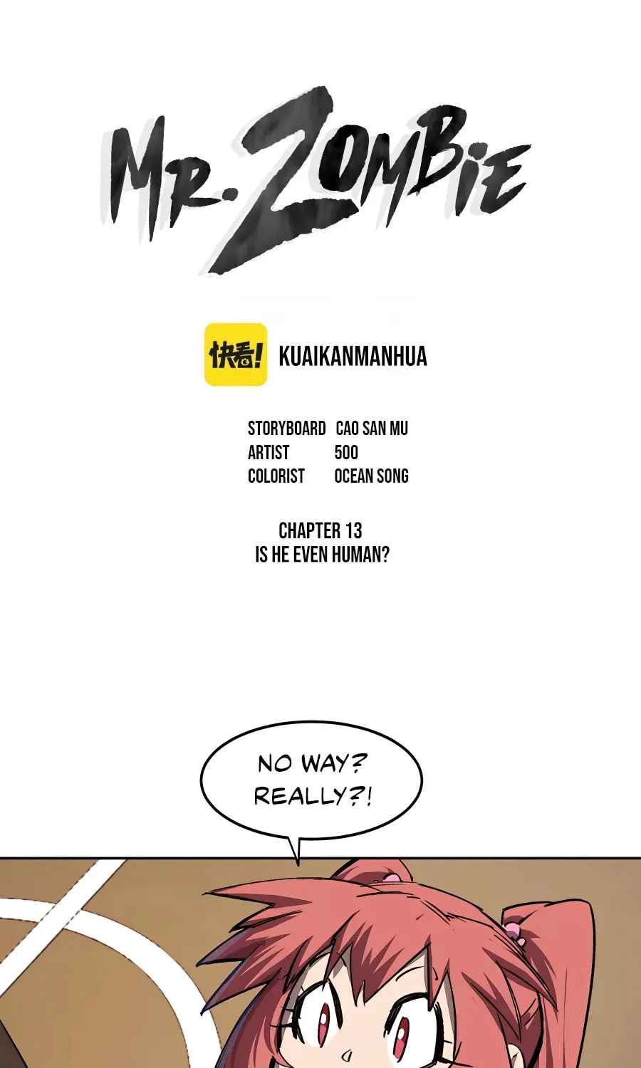 Mr. Zombie Chapter 13 page 2 - 