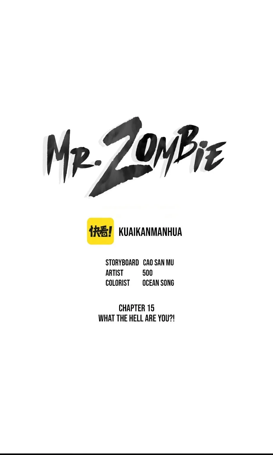 Mr. Zombie Chapter 15 page 2 - 